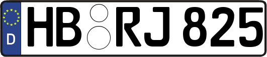 HB-RJ825