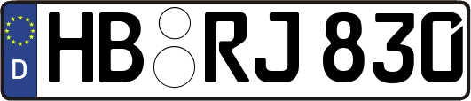 HB-RJ830
