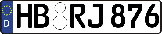 HB-RJ876