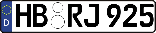 HB-RJ925