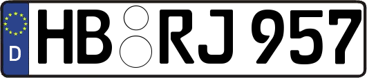 HB-RJ957
