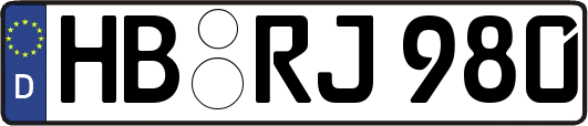 HB-RJ980