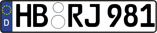 HB-RJ981