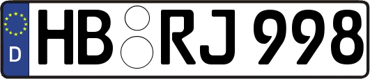 HB-RJ998