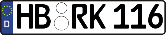 HB-RK116