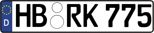HB-RK775