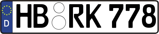 HB-RK778