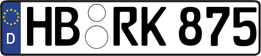 HB-RK875