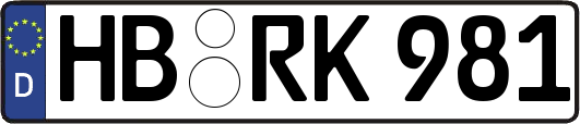 HB-RK981