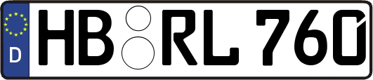 HB-RL760