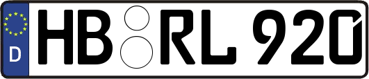 HB-RL920