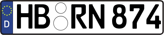 HB-RN874