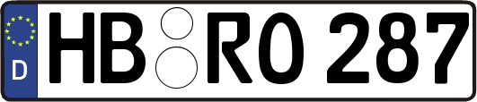 HB-RO287