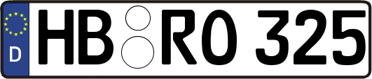 HB-RO325