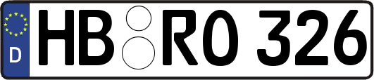 HB-RO326