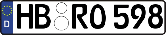 HB-RO598