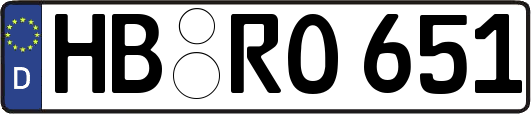 HB-RO651