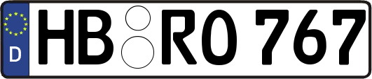 HB-RO767