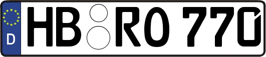 HB-RO770