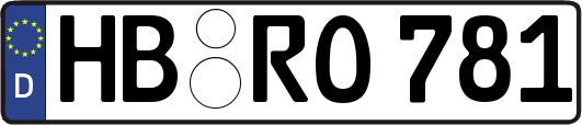 HB-RO781