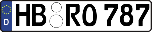HB-RO787