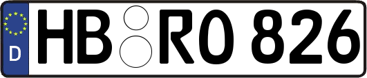 HB-RO826