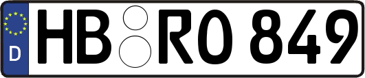 HB-RO849
