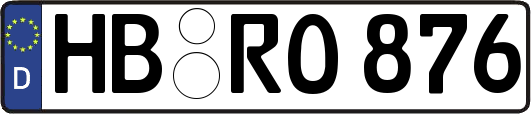 HB-RO876