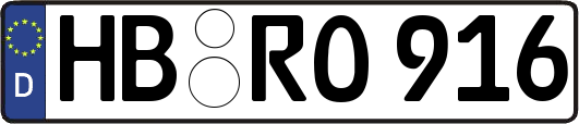 HB-RO916