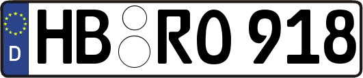 HB-RO918
