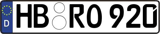 HB-RO920