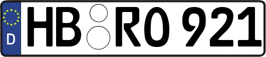 HB-RO921