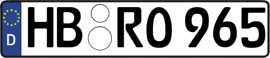 HB-RO965