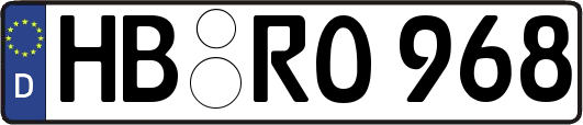 HB-RO968