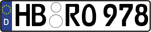 HB-RO978