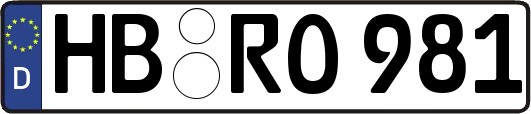 HB-RO981