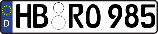 HB-RO985