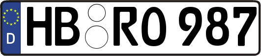 HB-RO987
