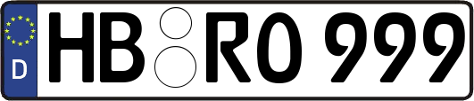 HB-RO999
