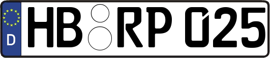 HB-RP025