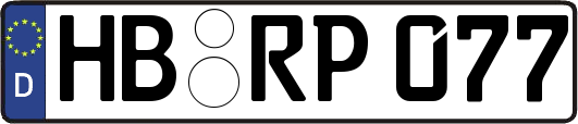 HB-RP077