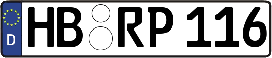 HB-RP116
