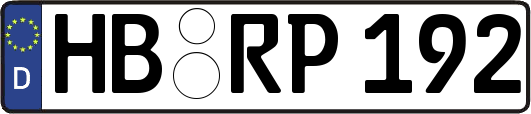 HB-RP192