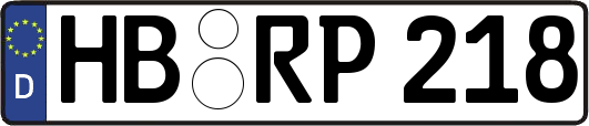 HB-RP218