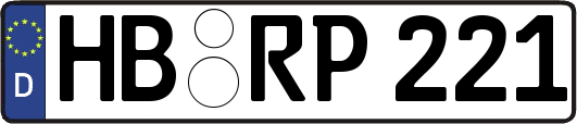 HB-RP221