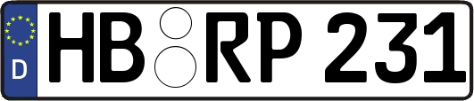 HB-RP231