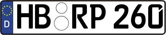 HB-RP260