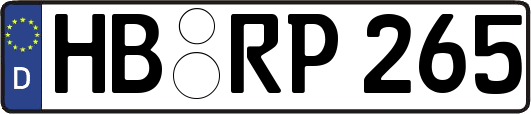 HB-RP265