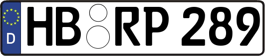 HB-RP289