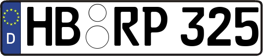HB-RP325